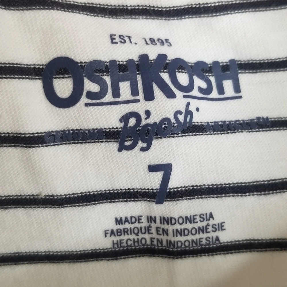 3/$25 OshKosh B'gosh HEY Striped Long Sleeve Top 7